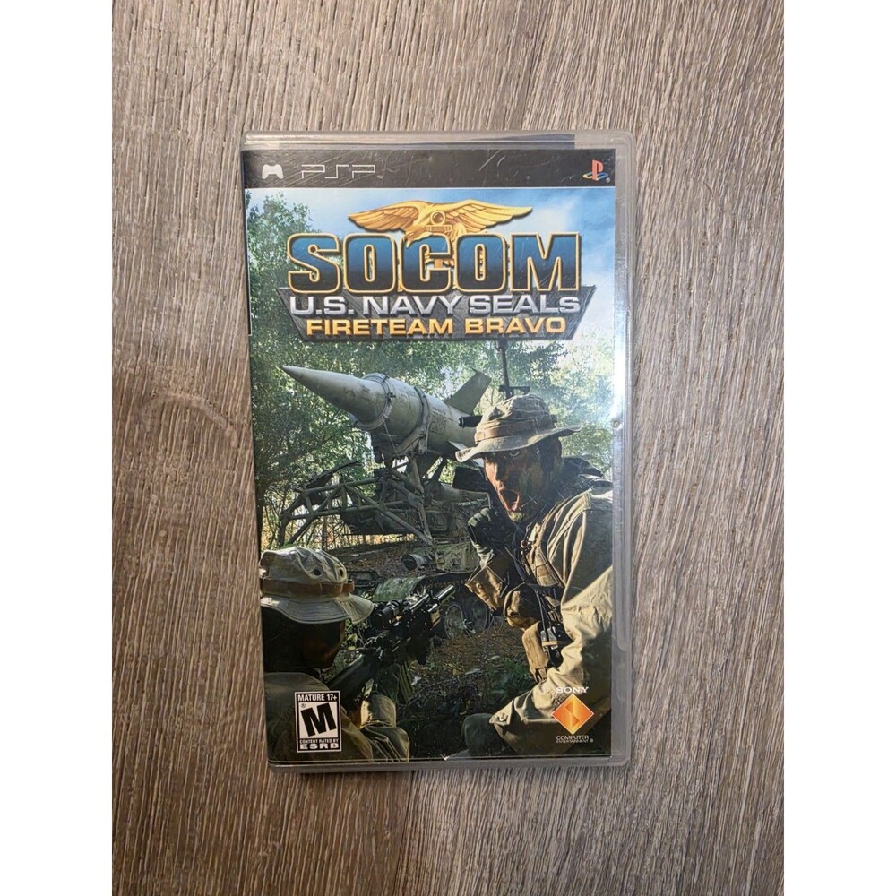 SOCOM U.S. NAVY SEALS FIRETEAM BRAVO SONY PSP